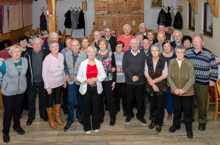 Srečanja so se udeležili tudi spremljevalci jubilantov